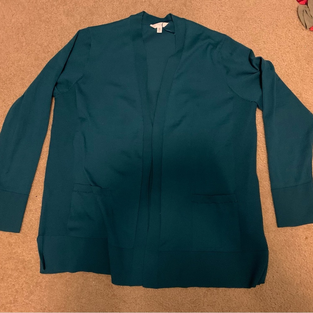 Beautiful teal cardigan